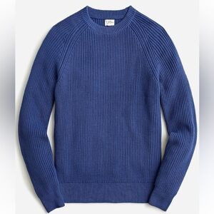 J. Crew Men’s Heritage Cotton Shaker-stitch Sweater Large